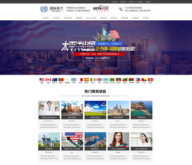 签约国内知名移民机构网站建设